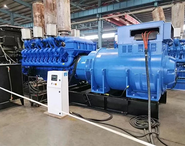 和记官网1800KW/10.5Kv高壓發電機應用于某工廠項目